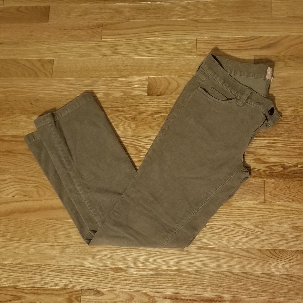 J crew tan cords 28s